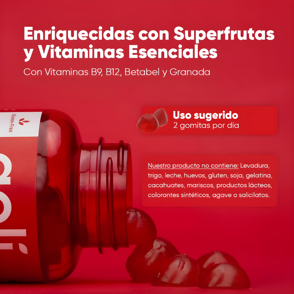 Suplemento Goli Vinagre de Manzana – Gomitas