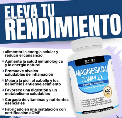 Magnesium Complex TOPLUX 90 Capsulas