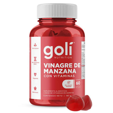 Suplemento Goli Vinagre de Manzana – Gomitas